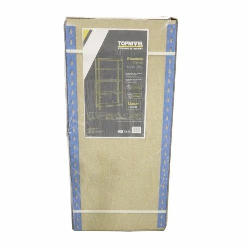Estanteria Ordenacion 5 Baldas Sin Tornillos 1800x900x400mm Metal Azul/naranja Nivel Nv101266 2 Estanteria Ordenacion 5 Baldas Sin Tornillos 1800x900x400mm Metal Azul/naranja Nivel Nv101266 - Imagen 2