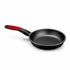 Sarten Cocina Antiadherente Teflon 20cm Aluminio Fundido Negro/rojo Bra A411220