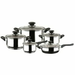 Bateria Cocina Acero Inox Senso Magefesa 10 Pz 01bxfamil10
