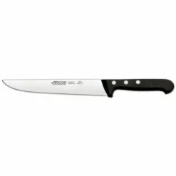 Cuchillo Cocina Trinchante Mango Polioximetileno 190mm Acero Inox Negro Arcos 281504