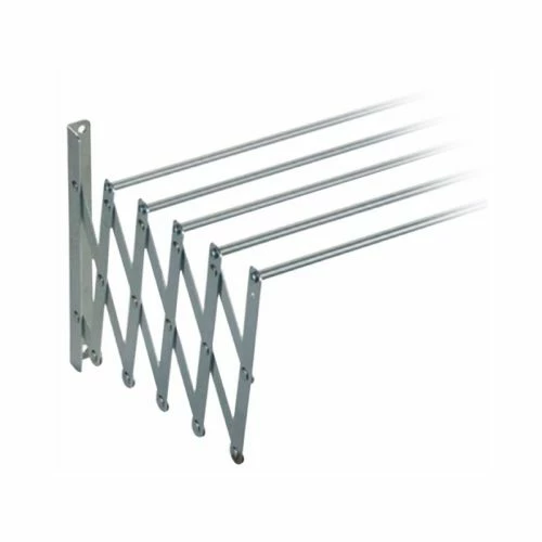 Tendedero Pared 5 Barras Extensible 180x77x37cm Aluminio Acordeon Vivahogar 1 Tendedero Pared 5 Barras Extensible 180x77x37cm Aluminio Acordeon Vivahogar