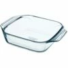 Fuente Horno Cuadrada 23x23cm Borosilicato Optimum Pyrex