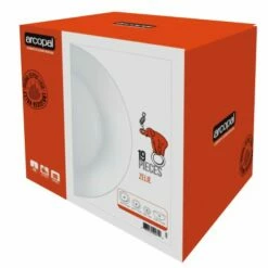 Vajilla Mesa Redonda Vidrio Opal Blanco Zelie Arcopal 19 Pz 9124123 8 Vajilla Mesa Redonda Vidrio Opal Blanco Zelie Arcopal 19 Pz 9124123 -Batería de cocina Tienda de ventas 115183 3