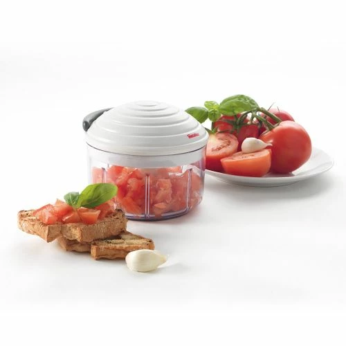 Cortador Cocina Verdura Giratorio Blanco Rotomac Metaltex 3 Cortador Cocina Verdura Giratorio Blanco Rotomac Metaltex - Imagen 3