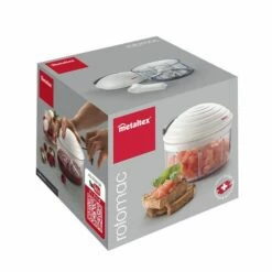 Cortador Cocina Verdura Giratorio Blanco Rotomac Metaltex 17 Cortador Cocina Verdura Giratorio Blanco Rotomac Metaltex -Batería de cocina Tienda de ventas 115962 8