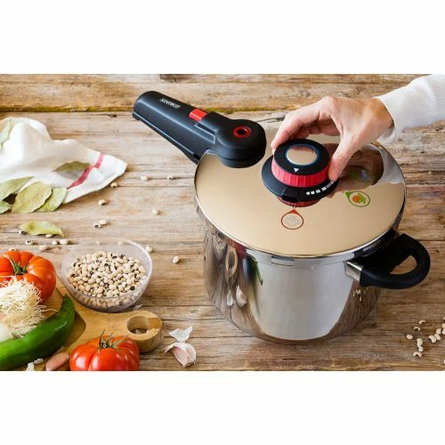 Olla Cocina Presion Super Rapida 9l Acero Inox Monix M790004 2 Olla Cocina Presion Super Rapida 9l Acero Inox Monix M790004 - Imagen 2