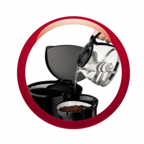 Cafetera Electrica Goteo 600w Autoapagado 06tz Principio 6 Moulinex Fg152832 4 Cafetera Electrica Goteo 600w Autoapagado 06tz Principio 6 Moulinex Fg152832 - Imagen 4