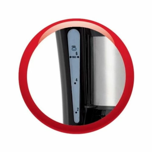 Cafetera Electrica Goteo 600w Autoapagado 06tz Principio 6 Moulinex Fg152832 5 Cafetera Electrica Goteo 600w Autoapagado 06tz Principio 6 Moulinex Fg152832 - Imagen 5