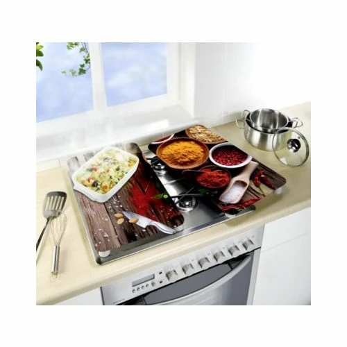Tabla Cocina Proteccion Vitroceramica 30x52cm Vidrio Especias Wenko 2521467 2 Pz 2 Tabla Cocina Proteccion Vitroceramica 30x52cm Vidrio Especias Wenko 2521467 2 Pz - Imagen 2