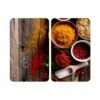 Tabla Cocina Proteccion Vitroceramica 30x52cm Vidrio Especias Wenko 2521467 2 Pz