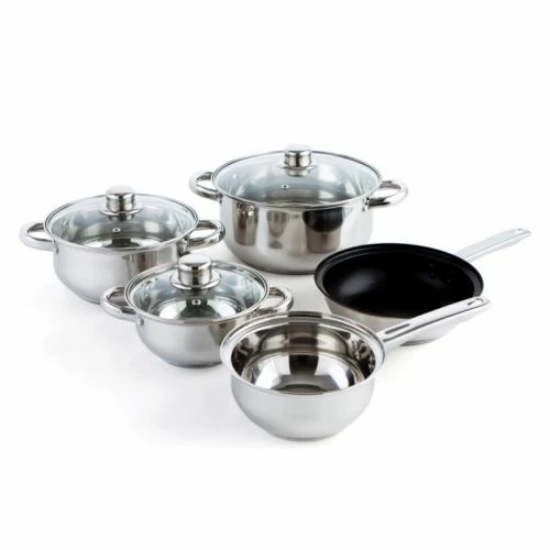 Bateria Cocina Acero Inoxidable Bochum Quid 8 Pz 5759232 2 Bateria Cocina Acero Inoxidable Bochum Quid 8 Pz 5759232 - Imagen 2