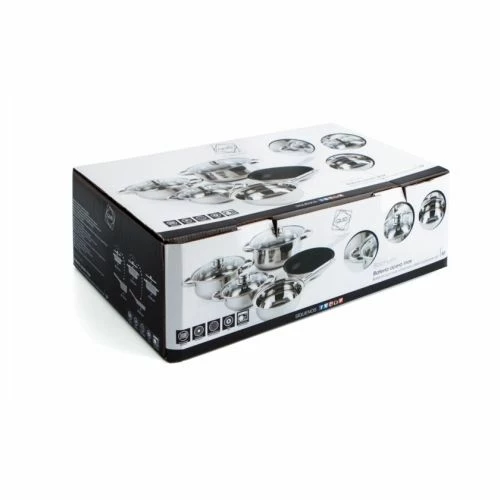 Bateria Cocina Acero Inoxidable Bochum Quid 8 Pz 5759232 3 Bateria Cocina Acero Inoxidable Bochum Quid 8 Pz 5759232 - Imagen 3