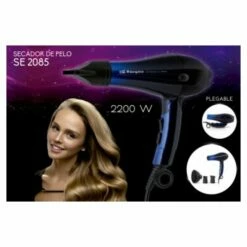 Secador Pelo 2 Potencias 2200w Profesional Plegable Se-2205 Orbegozo -Batería de cocina Tienda de ventas 121164 2