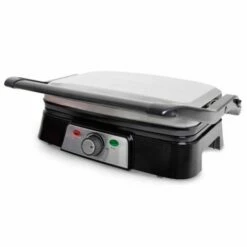 Grill Cocina Electrico 1500w 280x31x115mm Inox Kuken
