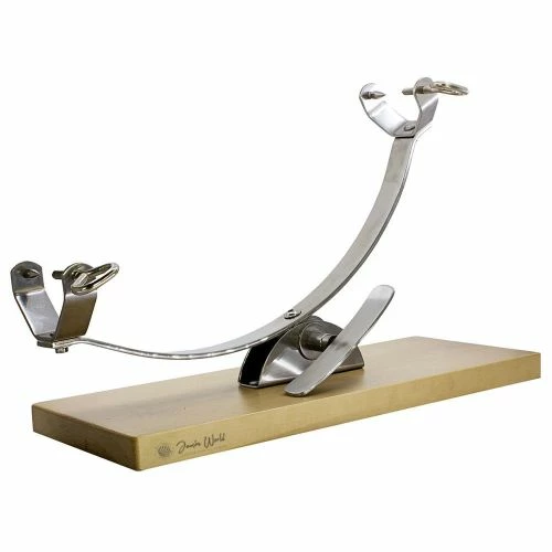 Jamonero Horizontal Corredera Inox/madera Flores Cortés 2 Jamonero Horizontal Corredera Inox/madera Flores Cortés - Imagen 2