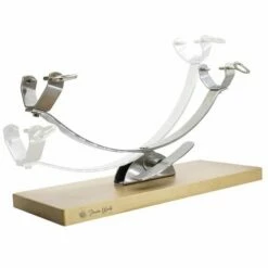 Jamonero Horizontal Corredera Inox/madera Flores Cortés