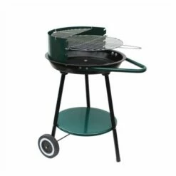 Barbacoa Carbon Redonda 46cm Negro/verde Natuur