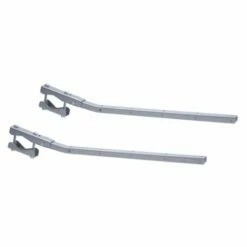 Tendedero Balcon Adaptable Abatible 63cm Acero Gris Sauvic 1 Pz 89425