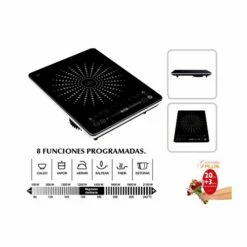 Cocina Elec Induccion 2100w 1 Placa 33x7x42cm Crist Ne Vin145 Jata -Batería de cocina Tienda de ventas 128674 2