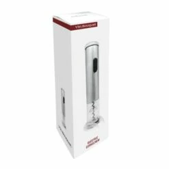 Sacacorchos Botella Pilas 10x32x9 Cm Plata Vin Bouquet Fid 469 -Batería de cocina Tienda de ventas 128975 50
