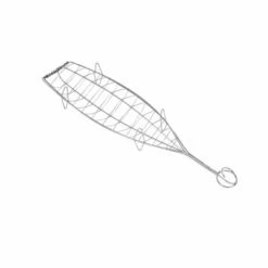 Parrilla Camping Asar Doble 54x13,5x8 Sauvic Acero Inox 2610