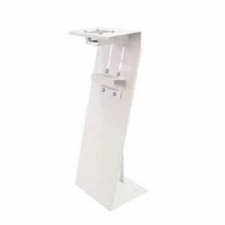 Peana Dispensadora Pie Gel+guantes 950x350x280mm Acero Simonrack 130061