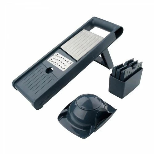 Mandolina Cocina 6 Piezas Regulador Grosor Plastico-inox Easy Prepare Fackelmann 3 Mandolina Cocina 6 Piezas Regulador Grosor Plastico-inox Easy Prepare Fackelmann - Imagen 3