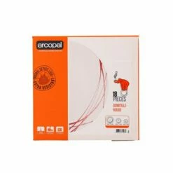 Vajilla Mesa Redonda Rojo Domitille Arcopal -Batería de cocina Tienda de ventas 133031 7 1