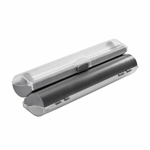 Portarrollo Cocina Ajustable Alambre Revestimiento Polytherm Gris X-tra Roll Metaltex 2 Portarrollo Cocina Ajustable Alambre Revestimiento Polytherm Gris X-tra Roll Metaltex - Imagen 2