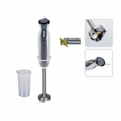 Batidora Cocina Mano Jata Bt185 1000w Pie Inox Bt185