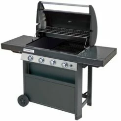 Barbacoa Gas 4 Quemadores Campingaz Acero Negro Gris Classic Lbd Con Tapa 200003