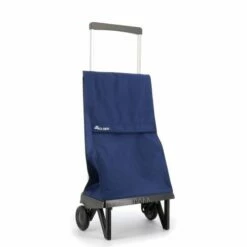 Carro Compra 2ruedas 45lt Plegable Azul Klein Rolser -Batería de cocina Tienda de ventas 134493 2