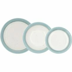 Vajilla Mesa Redonda Gres Allegra Aqua Quid