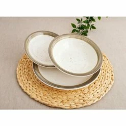 Vajilla Mesa Redonda Gres Allegra Nature Quid 9 Vajilla Mesa Redonda Gres Allegra Nature Quid -Batería de cocina Tienda de ventas 134672 2