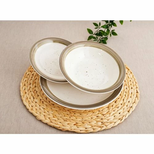 Vajilla Mesa Redonda Gres Allegra Nature Quid 3 Vajilla Mesa Redonda Gres Allegra Nature Quid - Imagen 3