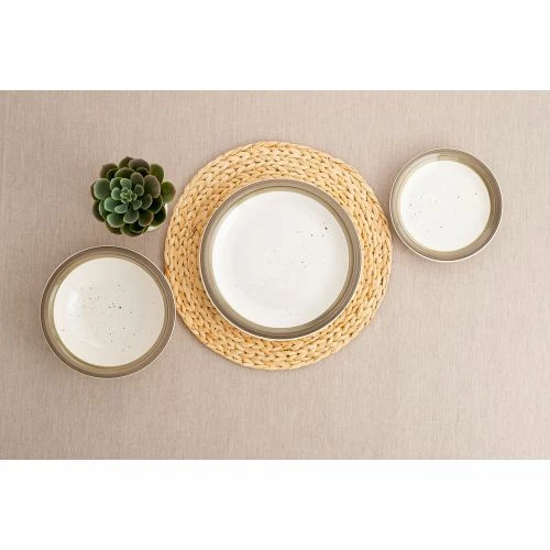 Vajilla Mesa Redonda Gres Allegra Nature Quid 4 Vajilla Mesa Redonda Gres Allegra Nature Quid - Imagen 4