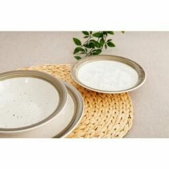 Vajilla Mesa Redonda Gres Allegra Nature Quid 12 Vajilla Mesa Redonda Gres Allegra Nature Quid -Batería de cocina Tienda de ventas 134672 5