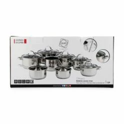 Bateria Cocina Acero Inoxidable Ottawa Quid 8 Pz -Batería de cocina Tienda de ventas 134679 16