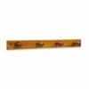 Colgador Pared 4 Pomos Madera Miel 3774 Inofix