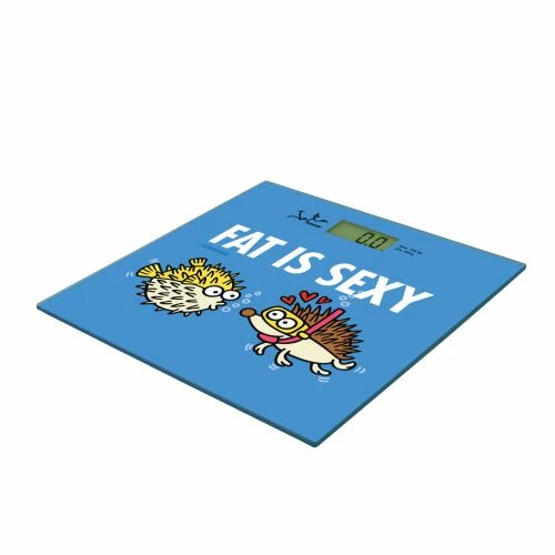 Bascula Baño Electronica 150kg Cristal Fat Is Sexy Jata Hogar 2 Bascula Baño Electronica 150kg Cristal Fat Is Sexy Jata Hogar - Imagen 2