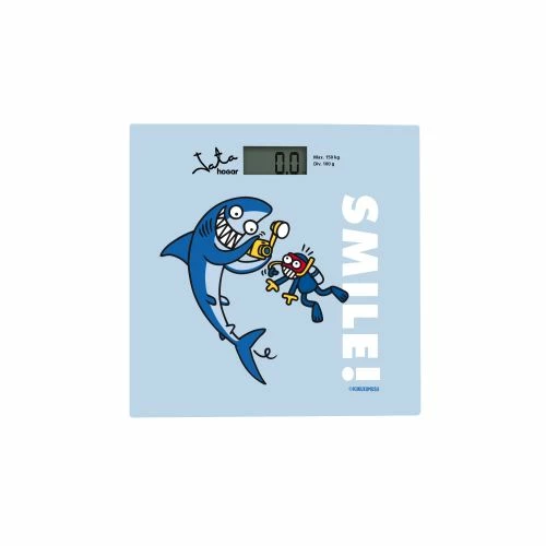 Bascula Baño Electronica 150kg Cristal Smile Jata Hogar 3 Bascula Baño Electronica 150kg Cristal Smile Jata Hogar - Imagen 3