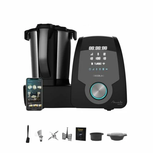 Robot Cocina Cecotec Plastico Negro Manbo 10070 4138 1 Robot Cocina Cecotec Plastico Negro Manbo 10070 4138