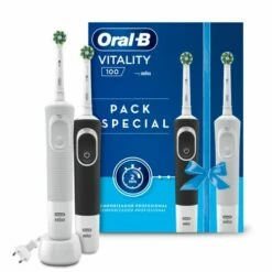 Oral B Cepillo Dental Duo Blanco Y Negro Ob Vitality Duo (1 Charger) Oral-b Ob Vitality Duo (1 C