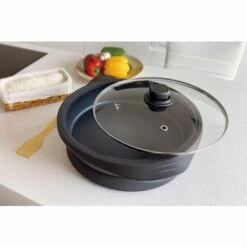 Paellera Multicocina 34cm Electrica Jata Aluminio Negra Pe640 Antiadherente Prof -Batería de cocina Tienda de ventas 136321 4