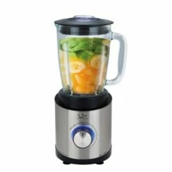 Batidora Cocina 1200w Vaso Cristal Jata Inox Inox Bt1041 1,7lt 5 Velocidades Bt1