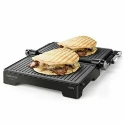 Grill Cocina 1000w Electrico Taurus Acero Inox Antracita Crispy & Go Doble 96808 -Batería de cocina Tienda de ventas 136611 3