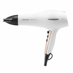 Secador Pelo Con Difusor 2200w Plastico Blanco Fashion Pure Taurus