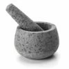 Mortero Cocina Con Mano 12x8cm Granito Gris 60517 Lacor