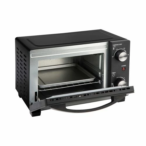 Horno Electrico 10lt Sobremesa Jata Negro 800w Jehn0910 4 Horno Electrico 10lt Sobremesa Jata Negro 800w Jehn0910 - Imagen 4