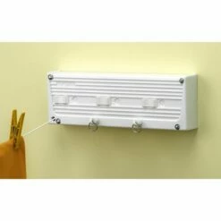 Tendedero Pared 3 Cuerdas Automatico Hasta 5mt Pvc Tzs-3 Cuncial